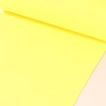 Bords côtes Fabio -  Mélange jaune fluo Blanc