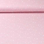 Jersey - Tissu à combiner Animaux safari Pois Rose