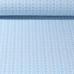 Bio Jacquard Jersey - Hamburger Liebe Bling Bling Diamands Knit Hellblau