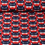 Toile bio - Hamburger Liebe Impression digitale Bling Bling Miaou Rouge