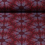 Bio Sweat - Hamburger Liebe Digitaldruck Bling Bling Starlight Bordeaux