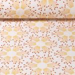 Mousseline bio - Hamburger Liebe Bling Bling Starlight Ecru