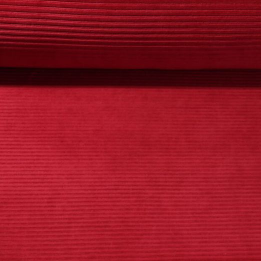 Stretchcord Robin - Stripe Large Dunkelrot