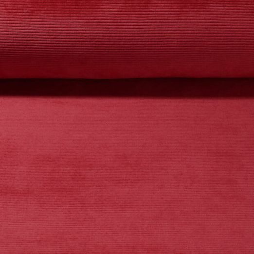 Stretchcord Robin - Stripe Small Dunkelrot