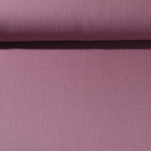 Mousseline de coton Pina - Mauve