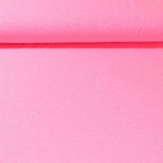 Jersey Léa - Uni Fluo Rose vif