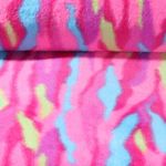 Plüschfell Kai - Kombistoff Multicolor