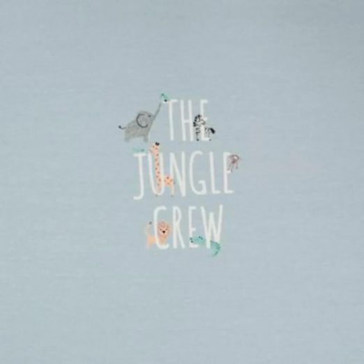 Jersey Panel Jungle Crew Hellblau Jersey Panel Jungle Crew Hellblau