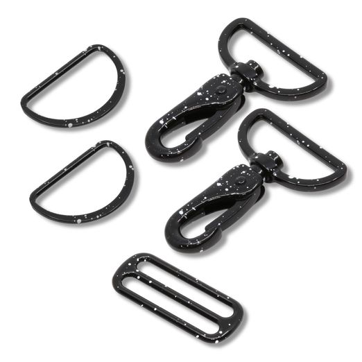 Set d'accessoires pour sac métal coloré - 40mm - Splash Set d'accessoires pour sac métal coloré - 40mm - Splash