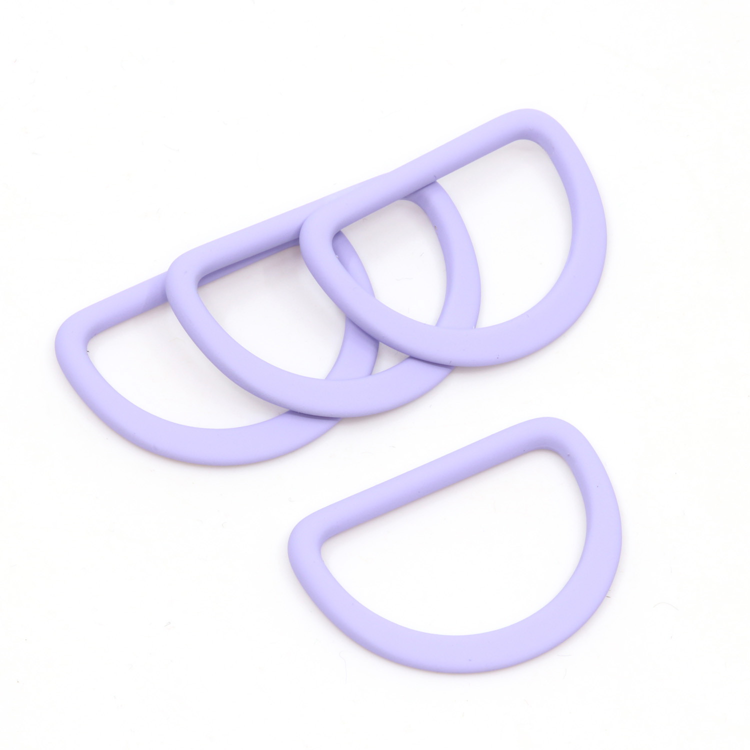 Anneau demi-rond 25mm métal Lilas D268-1 Anneau demi-rond 25mm métal Lilas D268-1