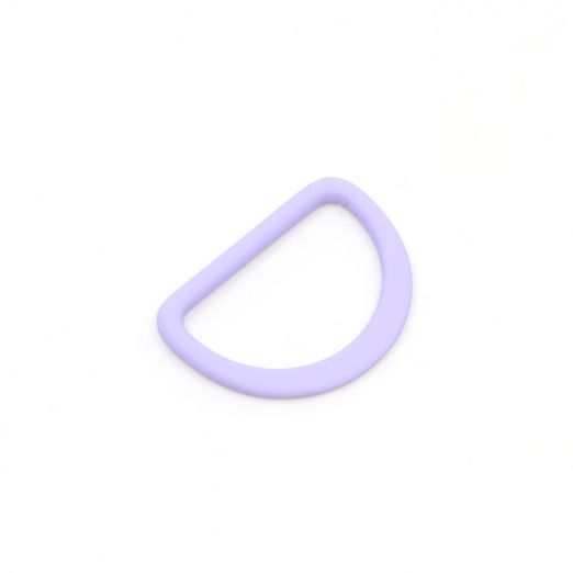 Anneau demi-rond 25mm métal Lilas D268 Anneau demi-rond 25mm métal Lilas D268