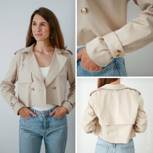 Trenchjacke - Teresa - Schnittmuster eBook