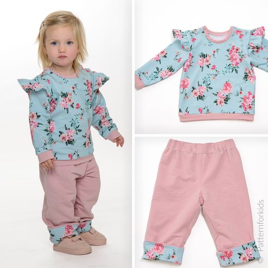 Sweatshirt und Wendehose - SOPHIE und FIOCCO - Schnittmuster eBook