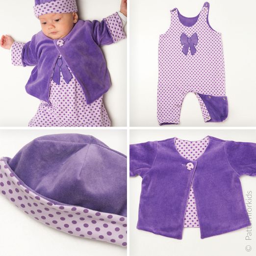 Overall Jacke und Mütze - FILIPPA und PLINO und BUBU - Schnittmuster eBook
