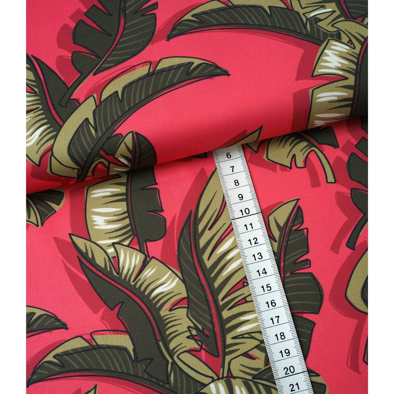 Tissu Albstoffe - Collection Performance - Banane Split Pêche-1 Tissu Albstoffe - Collection Performance - Banane Split Pêche-1