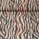 Viscose - Combiné Vagues Kaki