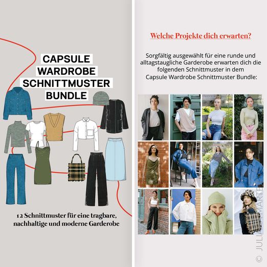 Bundle - Capsule Wardrobe - Schnittmuster eBook