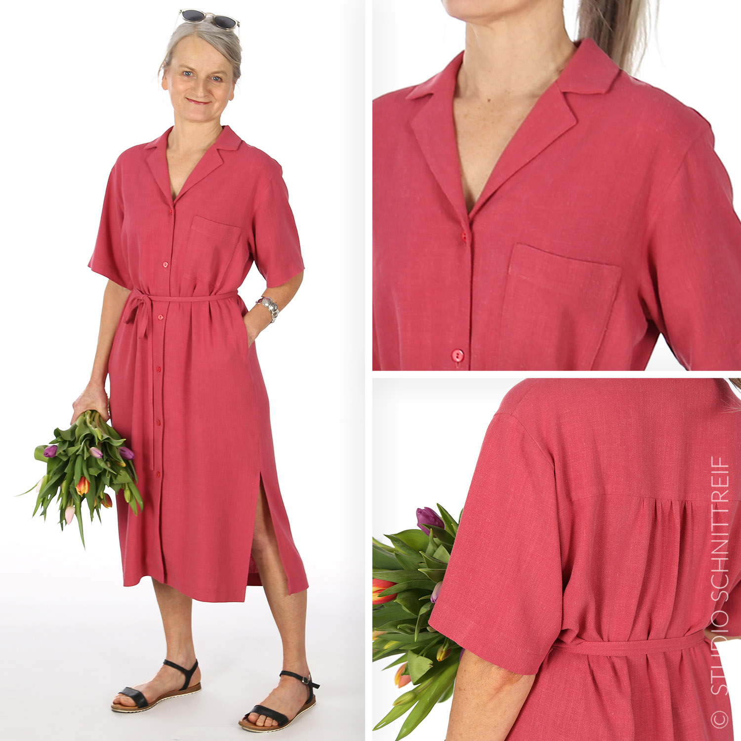Hemdblusenkleid - FRAU ISLA - Schnittmuster eBook-0 Hemdblusenkleid - FRAU ISLA - Schnittmuster eBook-0