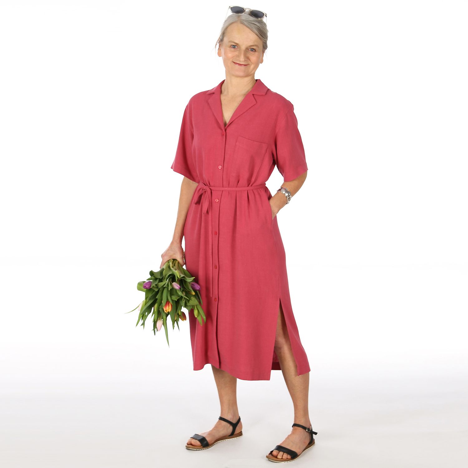 Hemdblusenkleid - FRAU ISLA - Schnittmuster eBook-1 Hemdblusenkleid - FRAU ISLA - Schnittmuster eBook-1