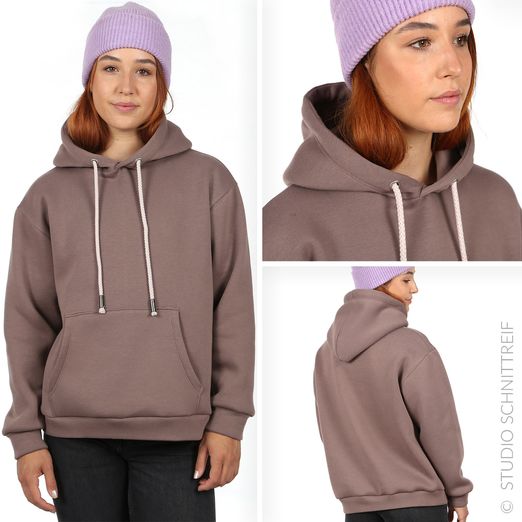 Hoodie - FRAU JONA - Schnittmuster eBook Hoodie - FRAU JONA - Schnittmuster eBook