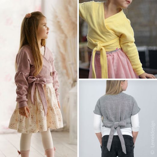 Wickeljacke - Aurelia Kids - Schnittmuster eBook
