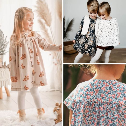 Bluse und Kleid - Lunette Kids - Schnittmuster eBook