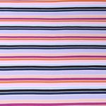 Jersey - Tissu à combiner Patchs Rayures Bleu Multicolore