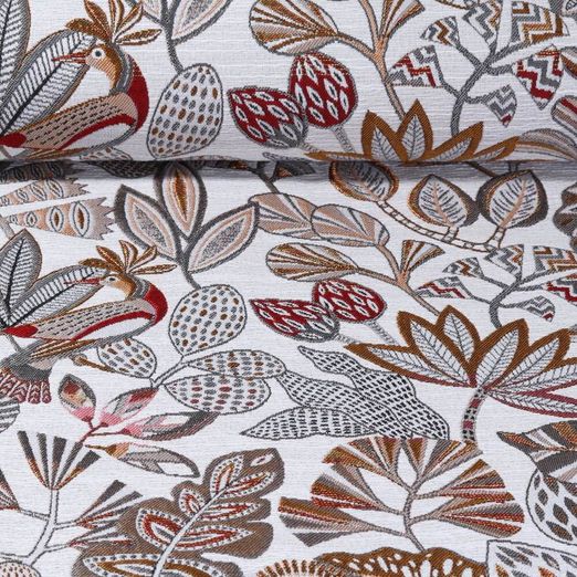 Gobelin - Jacquard Jungle Ecru