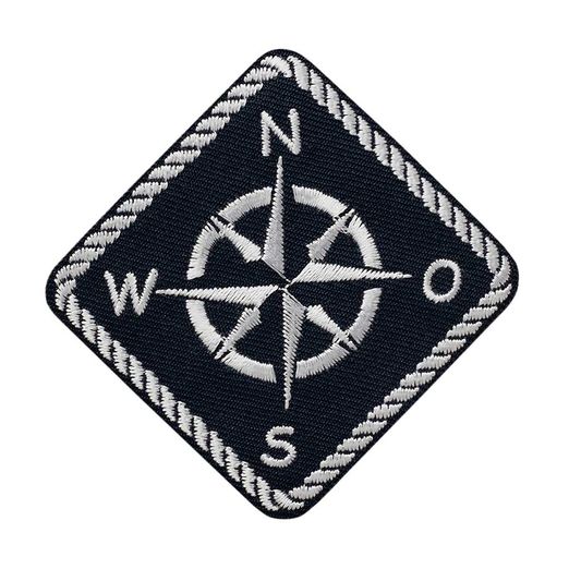 Ecusson thermocollant Boussole maritime
