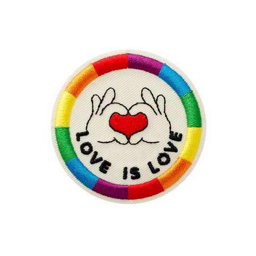 Ecusson thermocollant Love is Love Ecusson thermocollant Love is Love