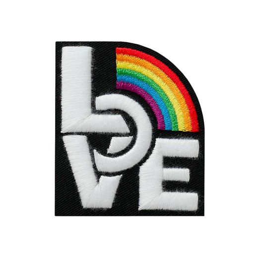 Patch Love Regenbogen