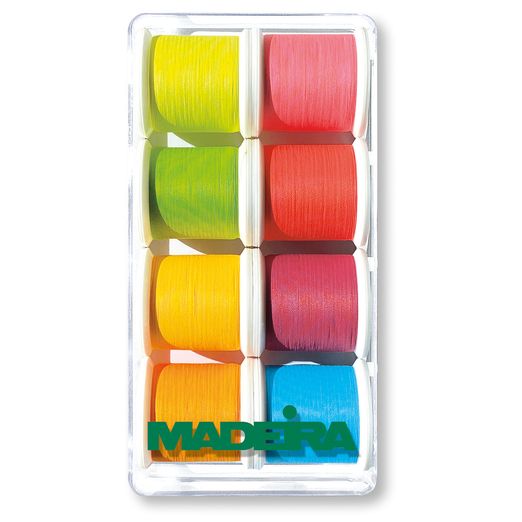 Set Madeira Fil à broder "Frosted" Mat 8 x 200m