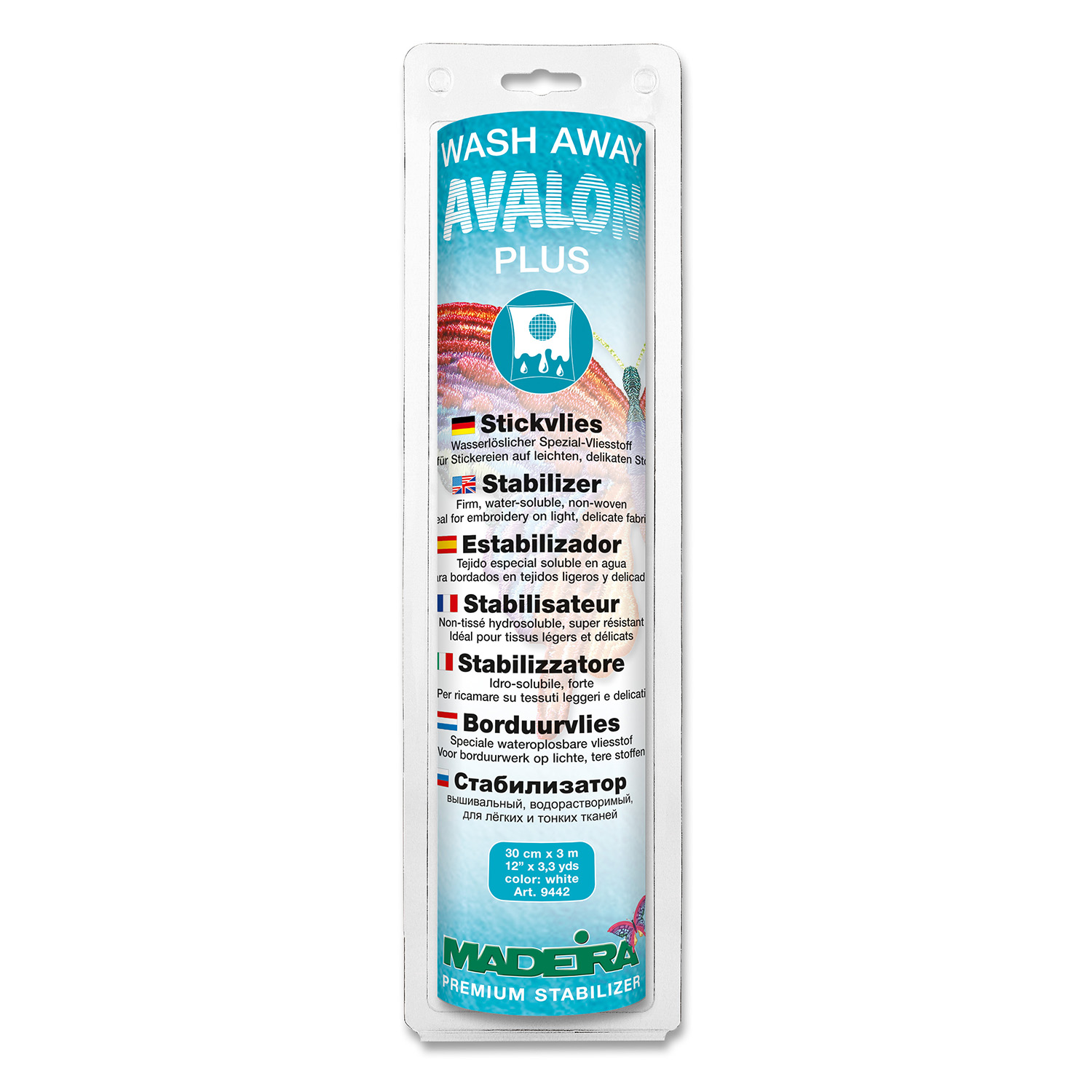 Stickvlies - Madeira Avalon Plus-0 Stickvlies - Madeira Avalon Plus-0