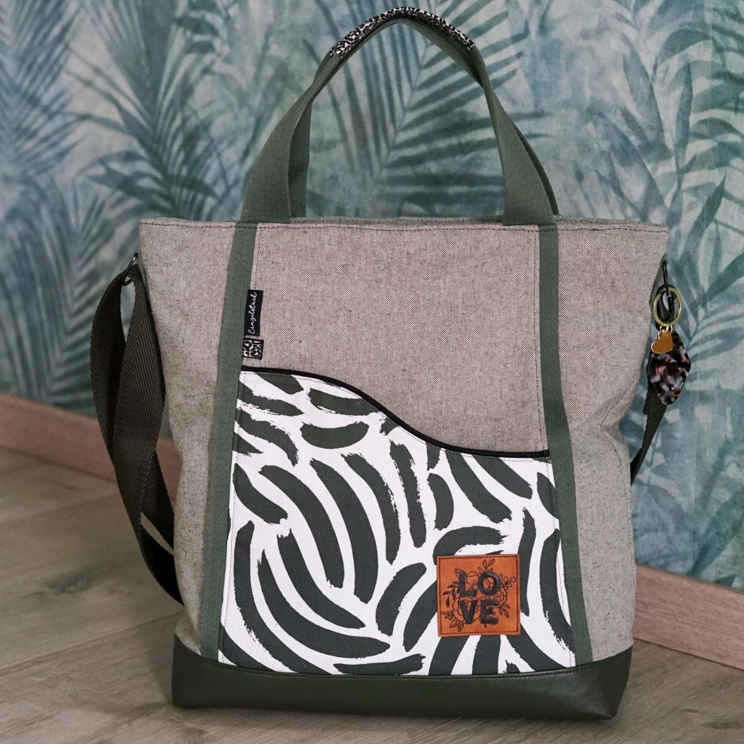 Taschen-Kombi - Tasche Ella und Shopper Elin - Schnittmuster eBook-2 Taschen-Kombi - Tasche Ella und Shopper Elin - Schnittmuster eBook-2