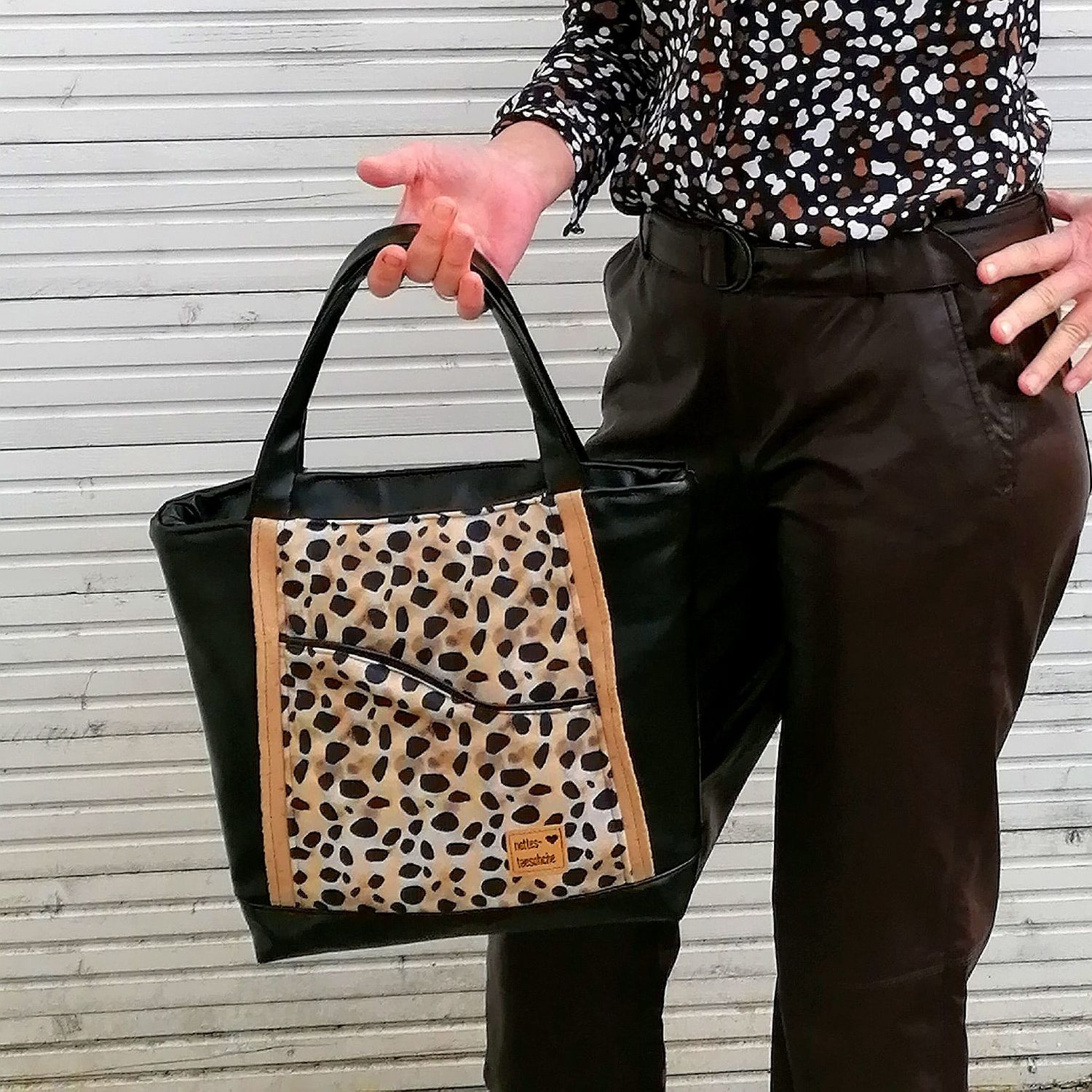 Taschen-Kombi - Tasche Ella und Shopper Elin - Schnittmuster eBook-8 Taschen-Kombi - Tasche Ella und Shopper Elin - Schnittmuster eBook-8