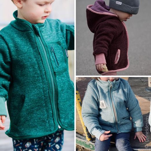 Fleecejacke - Mullingar Mini - Schnittmuster eBook