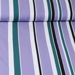 Viscose - Rayures Lavande