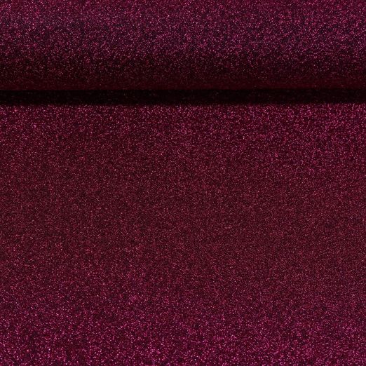 Stretch-Lurex Noella - Glam & Paillettes Rose vif