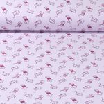 Jersey - Souris Lilas Teinté dans la masse