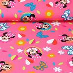 Jersey - Impression digitale Minnie Mouse Rose