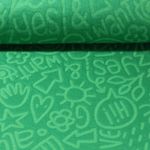 Organic Sweat - Hamburger Liebe Hand on Heart All I Want Stepper Green