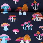 Ekologisk Jersey - Hamburger Liebe Digitalt tryck Hand On Heart Dream Navy