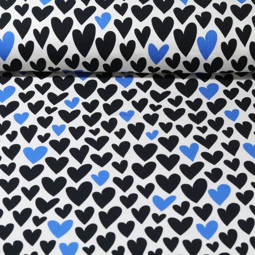 Jersey bio - Hamburger Liebe Impr. num. Hand On Heart Honest Ecru Noir