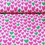 Sweat bio - Hamburger Liebe Impr. num. Hand On Heart Honest Ecru Fuchsia Sweat bio - Hamburger Liebe Impr. num. Hand On Heart Honest Ecru Fuchsia