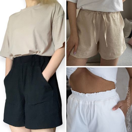 High Waist Shorts - Schnittmuster eBook
