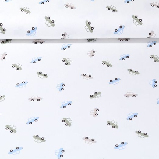 Jersey - Petites voitures Ecru