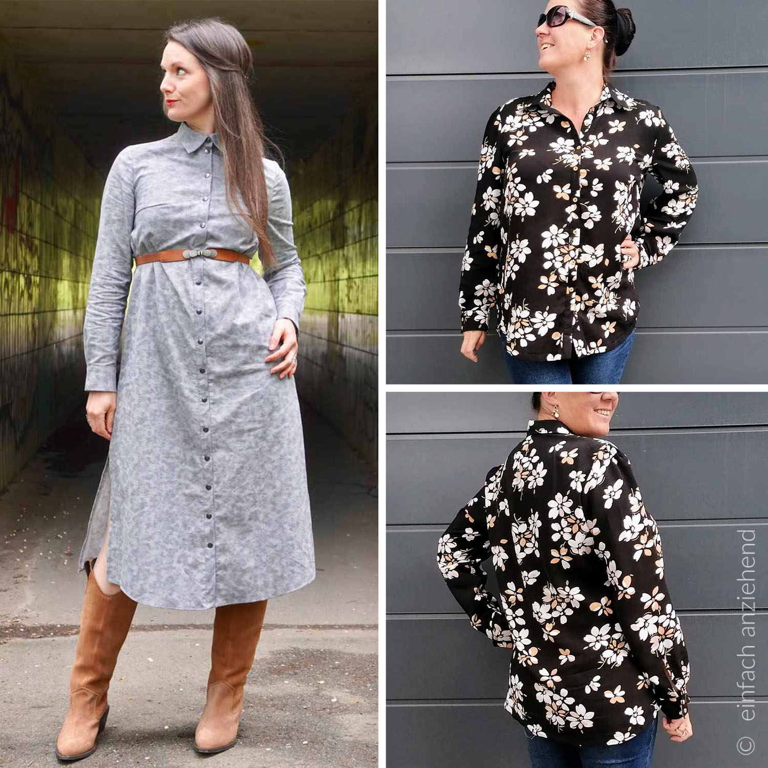 Bluse Kleid und Jacke - Kleidchen wechsel dich - Schnittmuster eBook-0 Bluse Kleid und Jacke - Kleidchen wechsel dich - Schnittmuster eBook-0