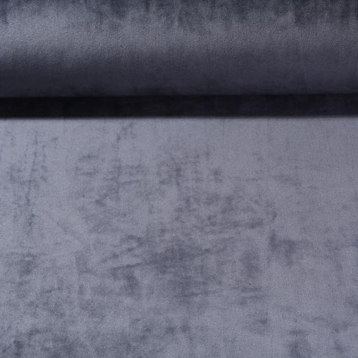 Jersey Velours Ice - Super stretch Gris Uni