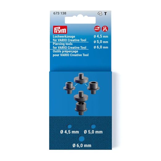 PRYM Lochwerkzeuge für VARIO Creative Tool 4,5 - 6,0mm