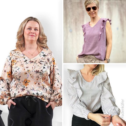 Bluse - Maribell Damen - Schnittmuster eBook